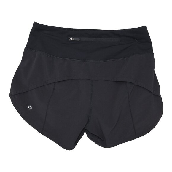 Lululemon Speed Up Shorts 3" Black Size 2 Tall Athleisure Running Gym Minimalist - Picture 1 of 6